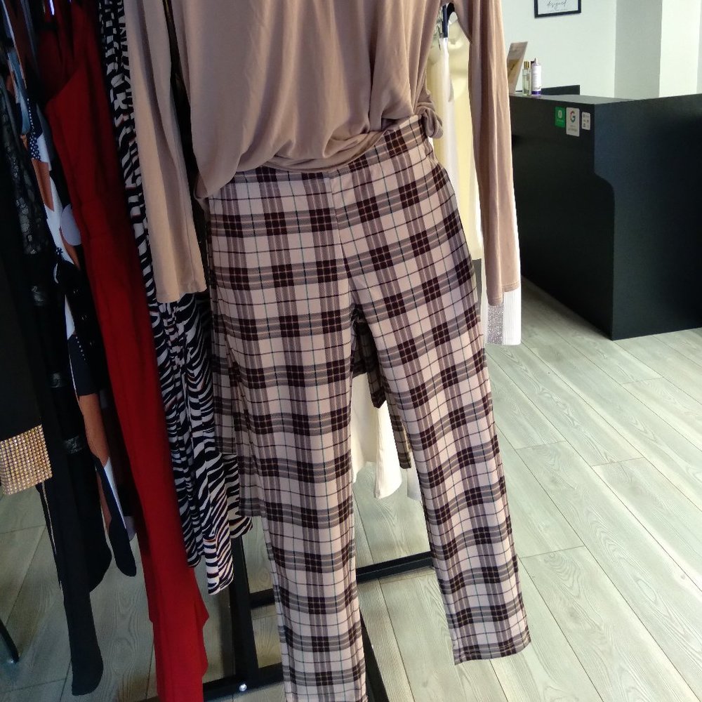 Plaid pants